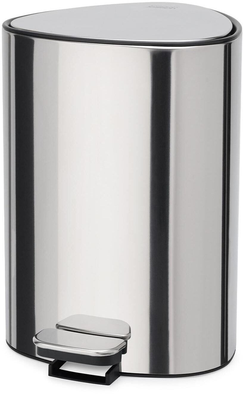 Bild von Joseph Joseph EasyStore 5l Badezimmereimer mit Pedal Edelstahl, Abfalleimer, Silber