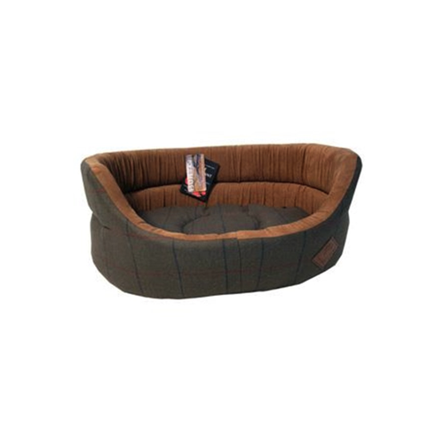 Bild von Danish Design Tweed-Hundebett – Grün