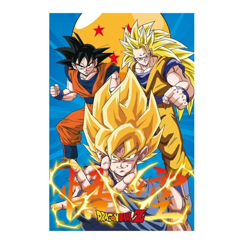Bild von GB eye Dragon Ball Z 3 x Son Goku Evolution Maxi Poster