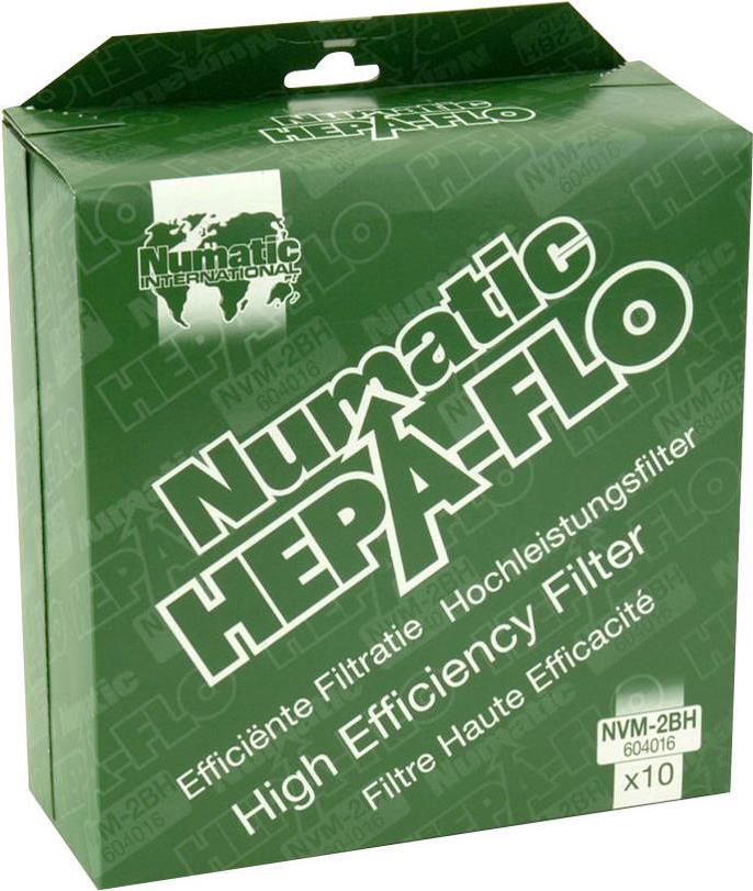 Bild von Numatic Sac HEPA-flo 15L - Trommel-Vakuum - Staubbeutel - Grün - Weiß - Polypropylen (PP) - 15 l - Numatic JVP180 James - CVC370 Charles (604016)
