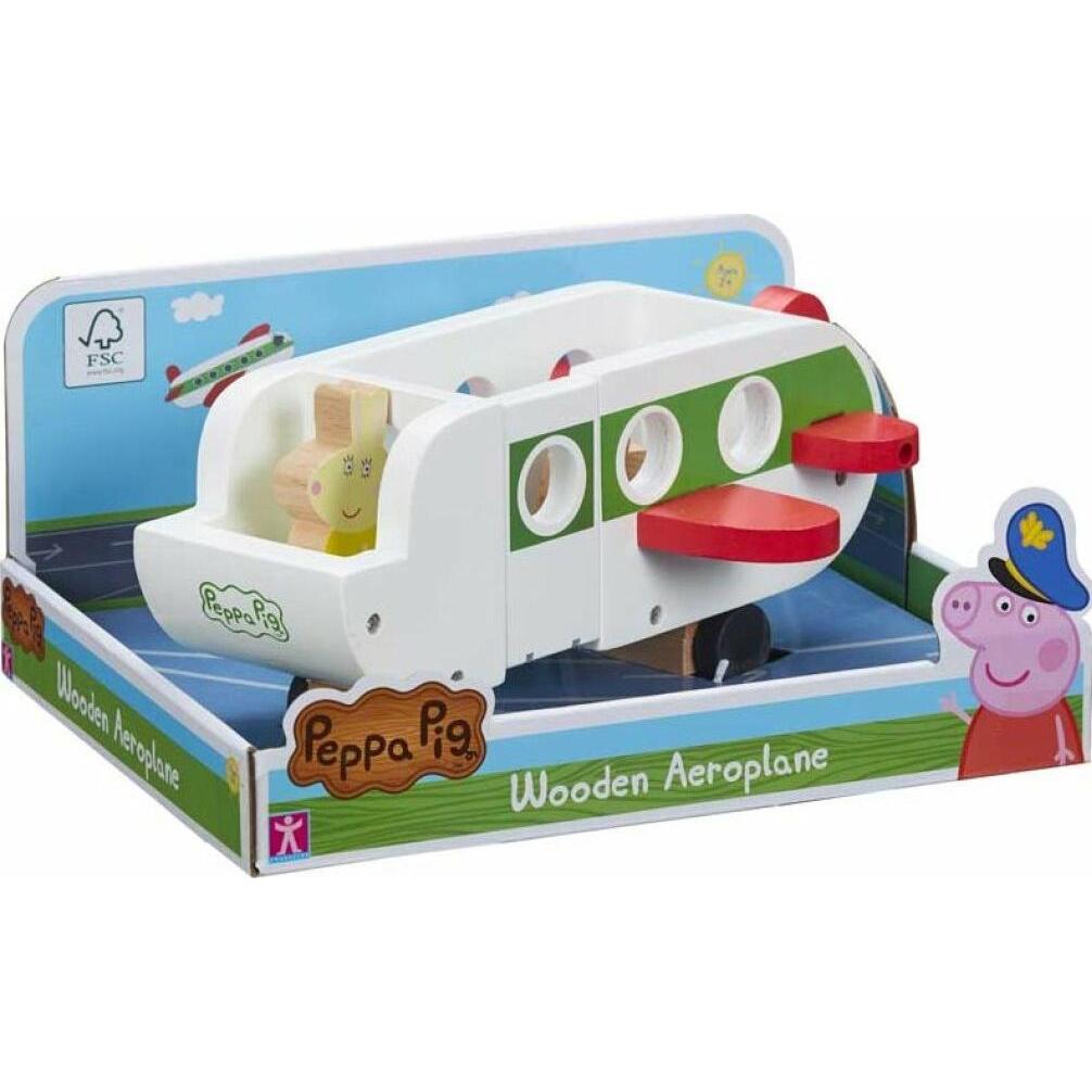 Bild von Tm Peppa Pig PEPPA PIG HOLZFLUGZEUG + MRS RUBIT 07211