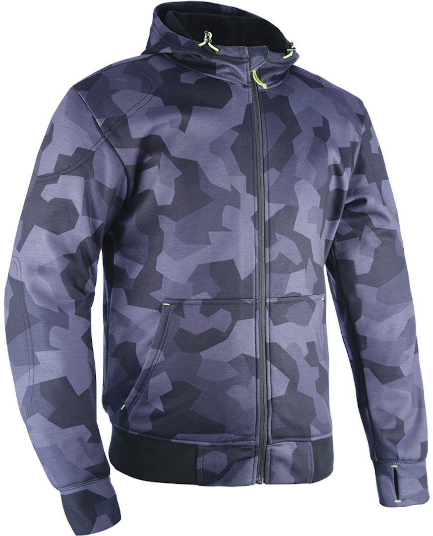 Bild von Oxford Super 2.0 Motorrad Hoodie, schwarz-mehrfarbig, Größe 5XL für Männer