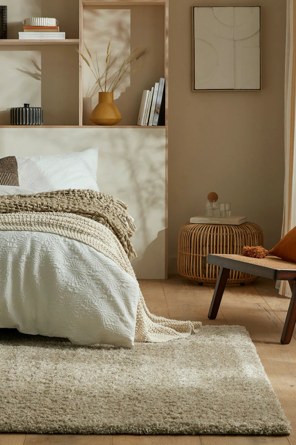 Bild von FLAIR RUGS Hochflor-Teppich "Feather", rechteckig, 40 mm Höhe