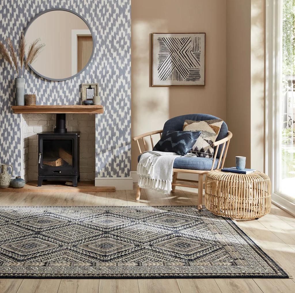 Bild von FLAIR RUGS Teppich "Arianna Jute", rechteckig, 8 mm Höhe, Jute Teppich