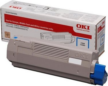 Bild von OKI - Cyan - Original - Tonerpatrone - für C823dn, 823n (46471103)