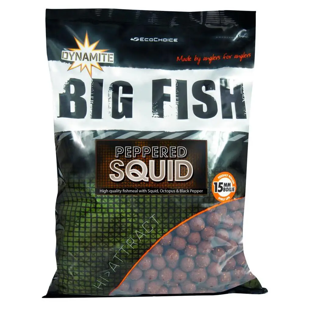 Bild von Boilies Dynamite Baits Peppered Squid 20mm