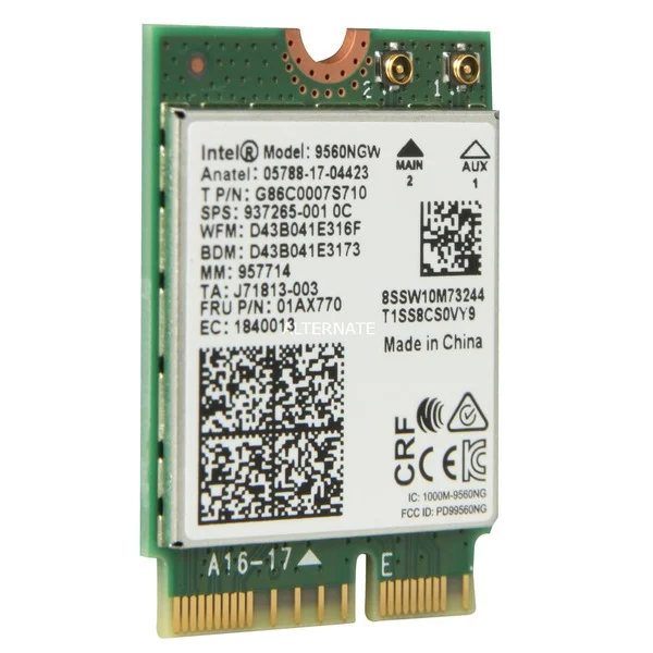 Bild von Dual Band WLAN-AC 9560 M.2 vPro, WLAN-Adapter