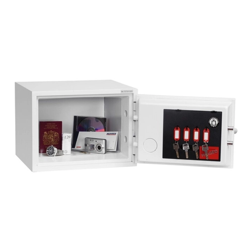 Bild von Phoenix Sicherheitsafe & Feuerschutztresor mit elektronischem Schloss FS1281E 19L 360 x 410 x 365 mm Weiß