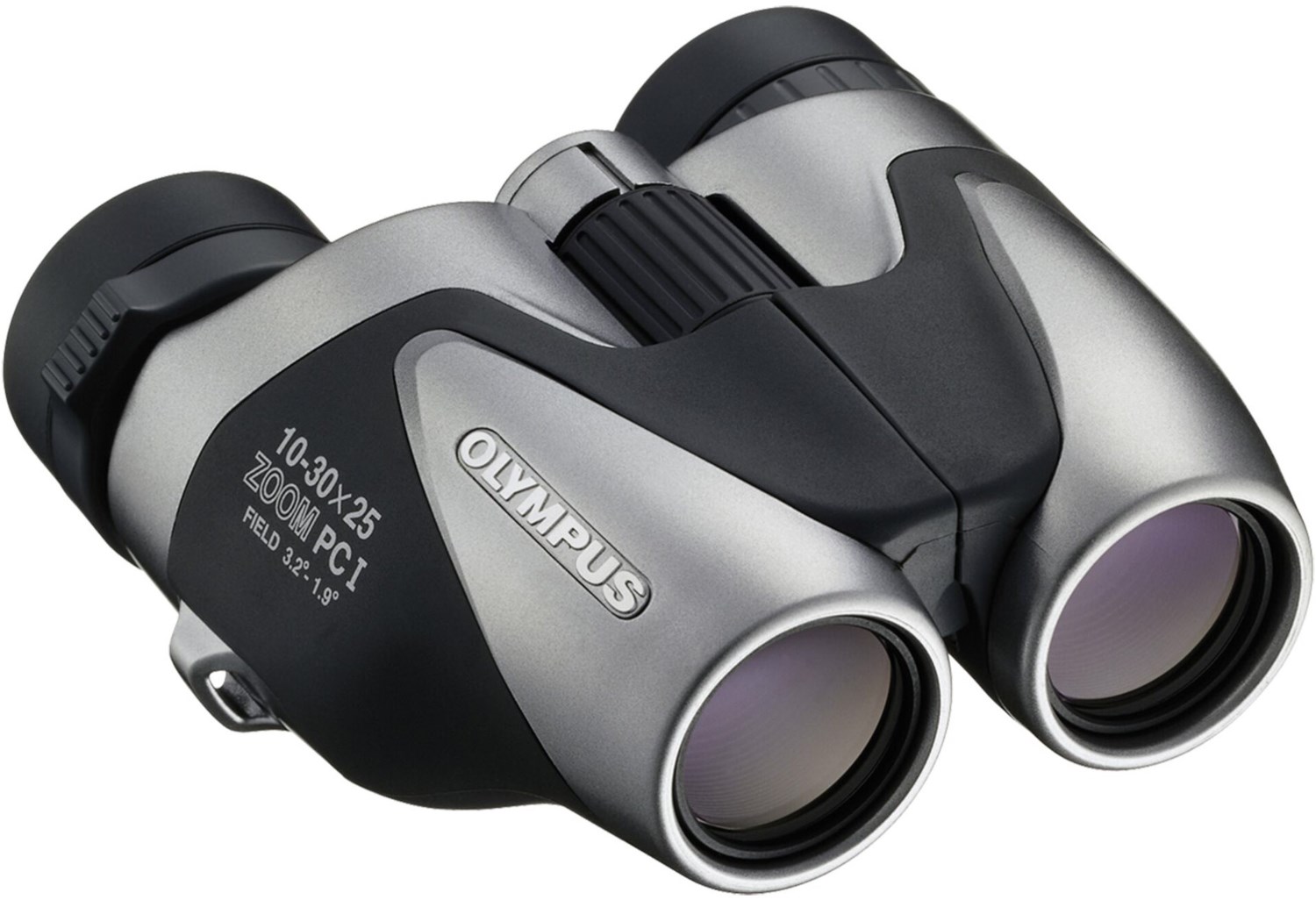 Bild von Olympus PC I - Fernglas 10-30 x 25 - Zoom - Porro - Silver Metallic (017147)