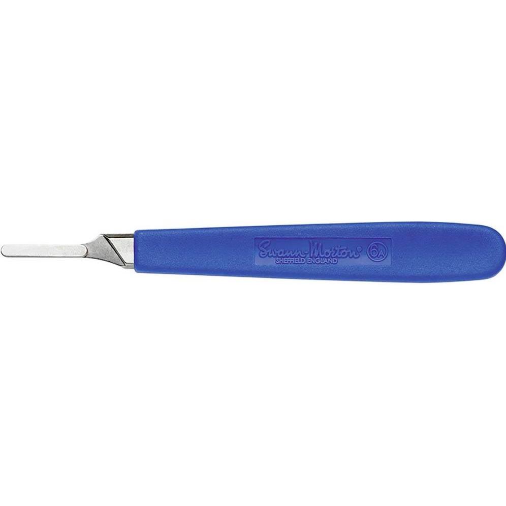 Bild von Swann-Morton 1006 Acryl Skalpellgriff, Größe #6A, 10 Stück