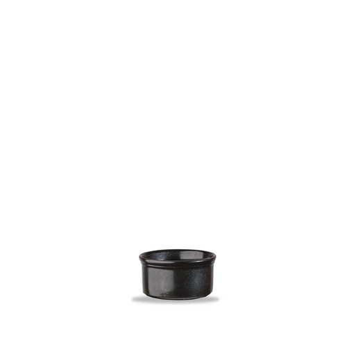 Bild von Churchill Sauciere Super Vitrified Metallic Black Ramekin - Klein, elegant und funktional