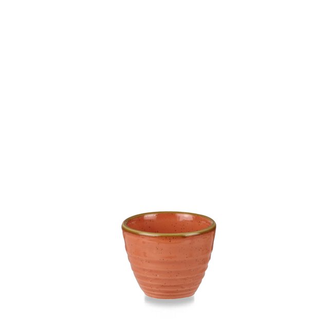Bild von Churchill Ripple Dip Schale Stonecast Orange; 70ml, 5.9x5 cm (ØxH); orange/braun; rund; 12 Stück / Packung