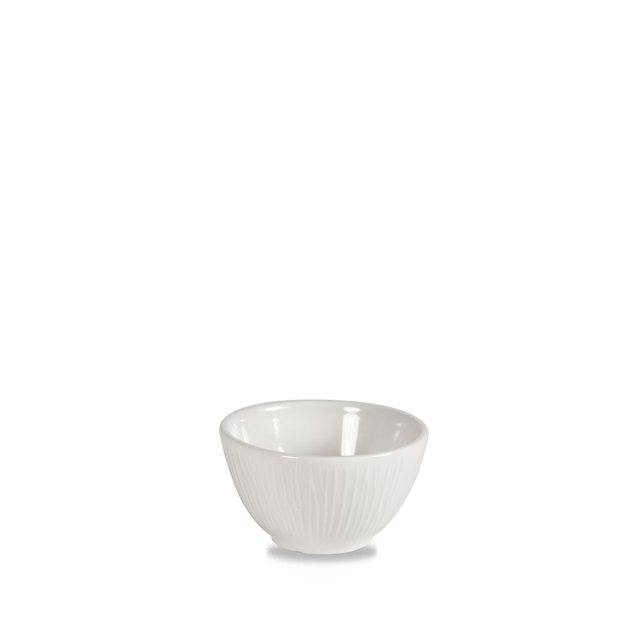 Bild von Churchill Sauciere Super Vitrified Bambus Dip Schale 8,3x4,8cm, 12 Stück, weiß, Porzellan