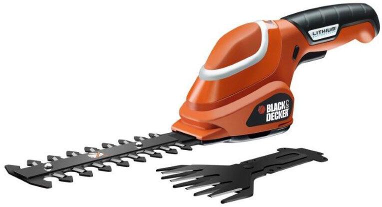 Bild von Black & Decker, Heckenschere, Strauch und Grasschere (Akkuheckenschere)