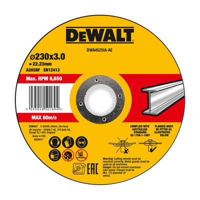 Bild von DEWALT DWA4525IA-AE Trennscheibe 355mm Metall, Edelstahl, Eisen
