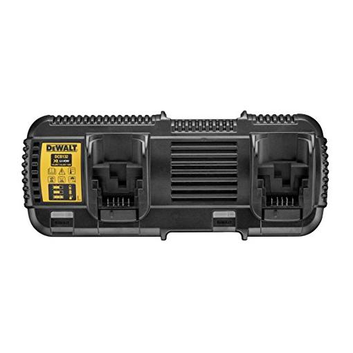 Bild von DeWALT Akku-Ladegerät DCB132-QW - Doppel-Ladegerät für 10,8V bis 54V XR FlexVolt