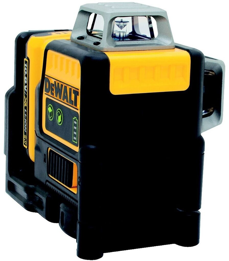 Bild von Dewalt 10,8 Volt 2x360° Linienlaser, Grün DCE0811D1G (Selbstnivellierend, horizontal & vertikal, inkl. 10,8 V/ 2 Ah XR-Akku, Ladegerät, Wandhalterung, Zieltafel, Lasersichtbrille, Koffer) 1 Stück
