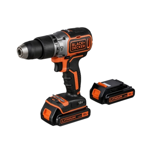 Bild von BLACK+DECKER BL188KB-QW 18 V 1500 mAh Akku-Schlagbohrmaschine