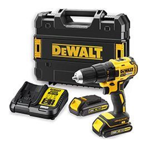 Bild von DeWALT Akku-Bohrschrauber DCD777S2T-QW 18V inkl. 1,5 Ah Akkus, Ladegerät, Koffer