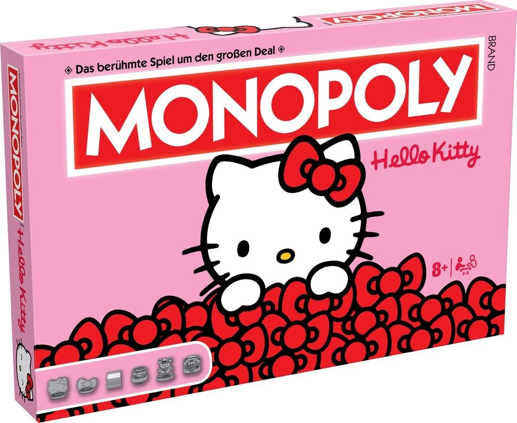 Bild von Winning Moves Spiel Monopoly - Hello Kitty, Brettspiel