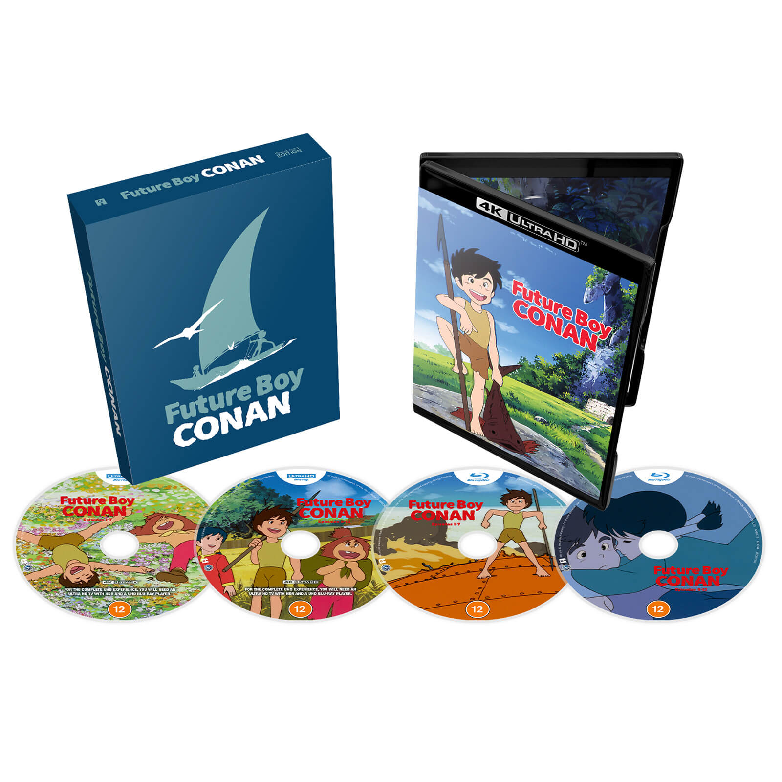 Bild von Future Boy Conan: Part 1 (4K Ultra HD Collector's Limited Edition)