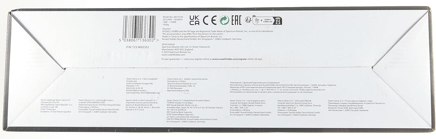Bild von Steam Genie 2 in 1 Dampfbürste marineblau