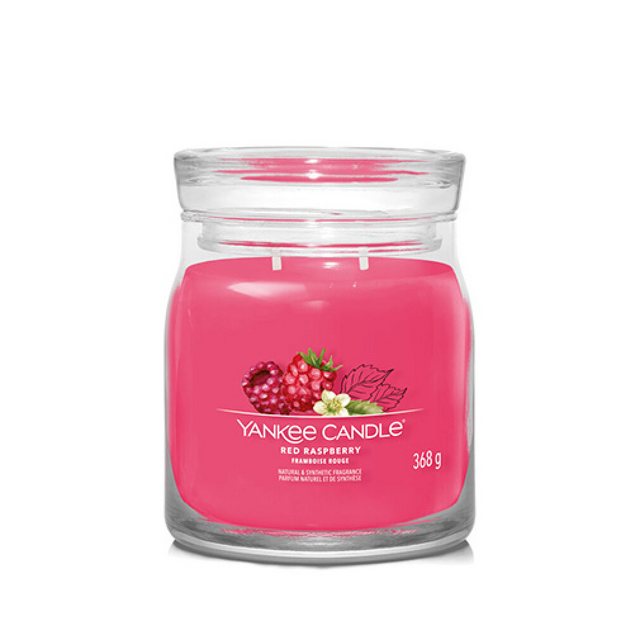 Bild von Yankee Candle Duftkerze Aromatic candle Signature glass medium Red Raspberry 368 g