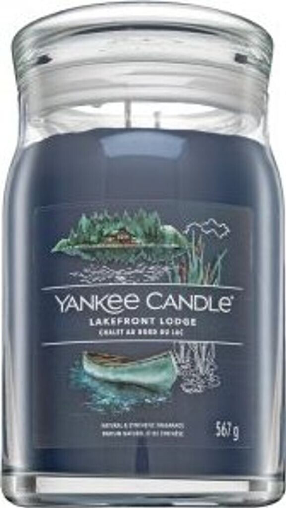 Bild von Yankee Candle Signature Duftkerze | große Kerze mit langer Brenndauer „Lakefront Lodge“ | Soja-Wachs-Mix | Perfekte Geschenke für Frauen