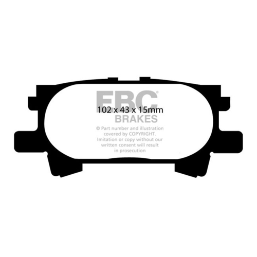 Bild von EBC Brakes DP61682 Greenstuff Bremsbeläge – Optimale Bremsperformance für Ihr Fahrzeug