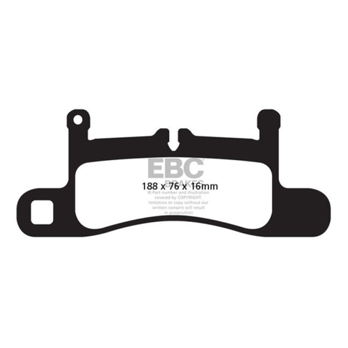 Bild von EBC Brake DP32098C Redstuff Ceramic Super Street Bremsbeläge