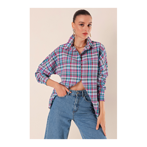 Bild von Bigdart 3900 Oversize Long Basic Shirt A. Kachel für Damen