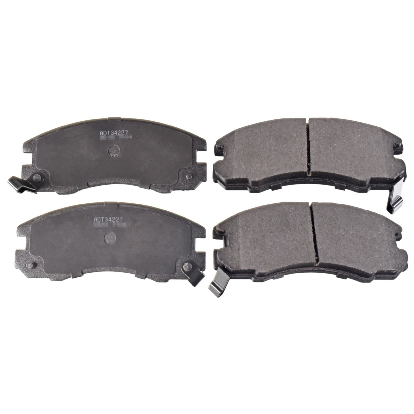 Bild von BLUE PRINT Bremsbelagsatz, Scheibenbremse vorne rechts links  für TOYOTA MAZDA 04491-20380 04465-20280 04465-20270 ADT34227
