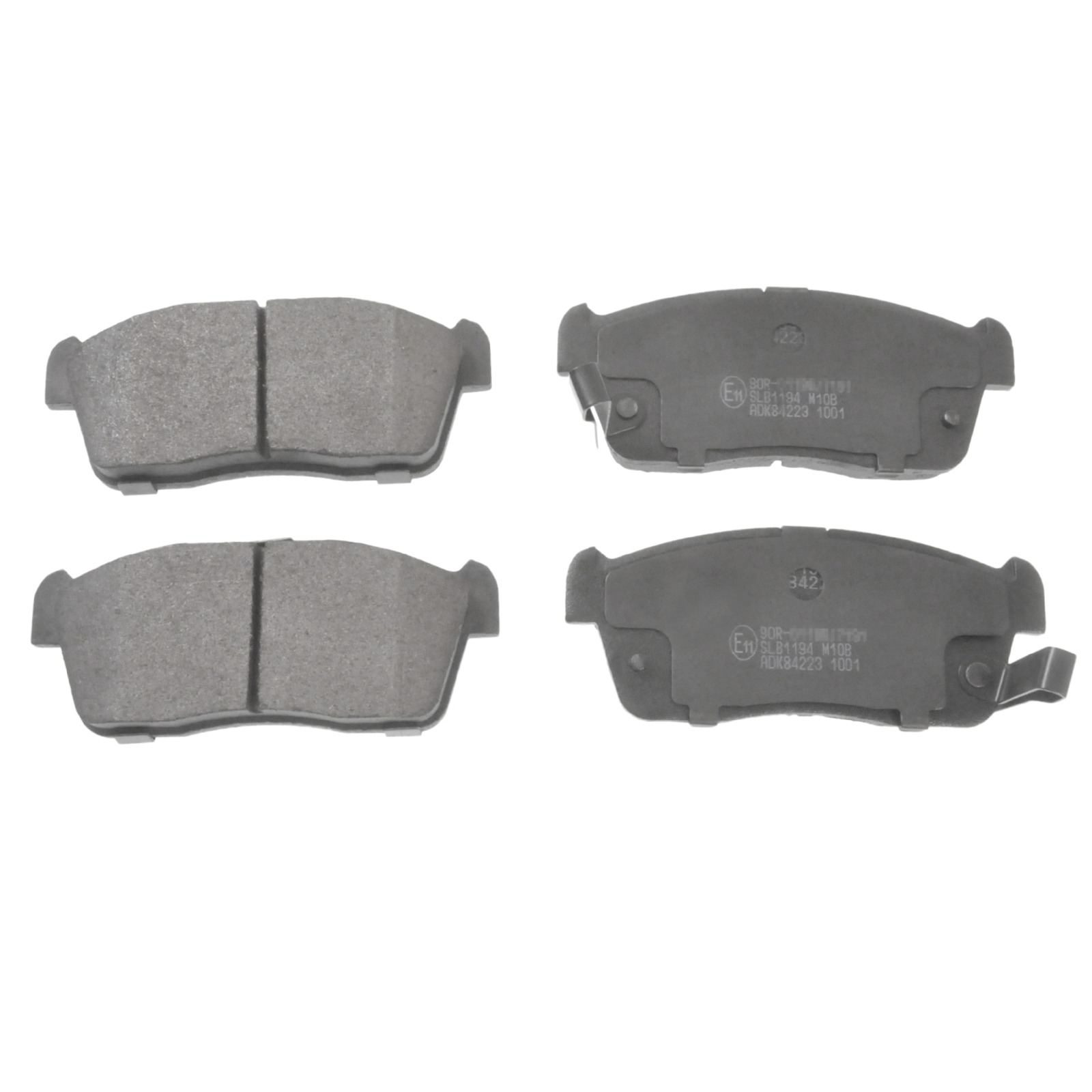 Bild von BLUE PRINT Bremsbelagsatz, Scheibenbremse vorne rechts links  für SUZUKI TOYOTA SUBARU DAIHATSU NISSAN 0449197402000 04465-B2020 449197402 ADK84223