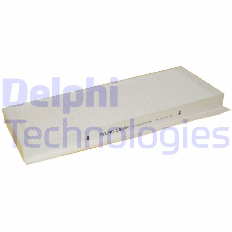 Bild von DELPHI TSP0325140 Innenraumfilter Filter, Innenraumluft, Pollenfilter, Mikrofilter Pollenfilter 352 126 25
