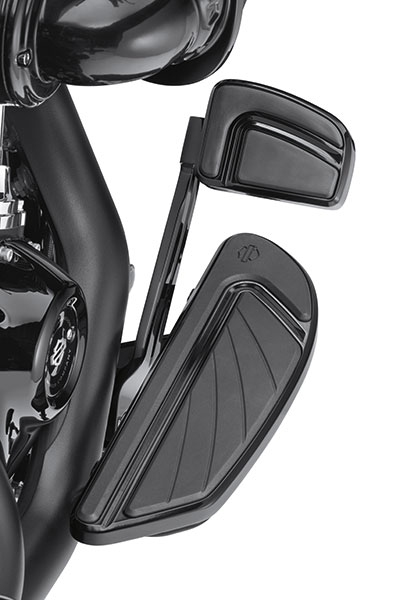 Bild von Harley Davidson Airflow Kollektion Trittbretter-Kit Fahrer Schwarzglänzend 50501265