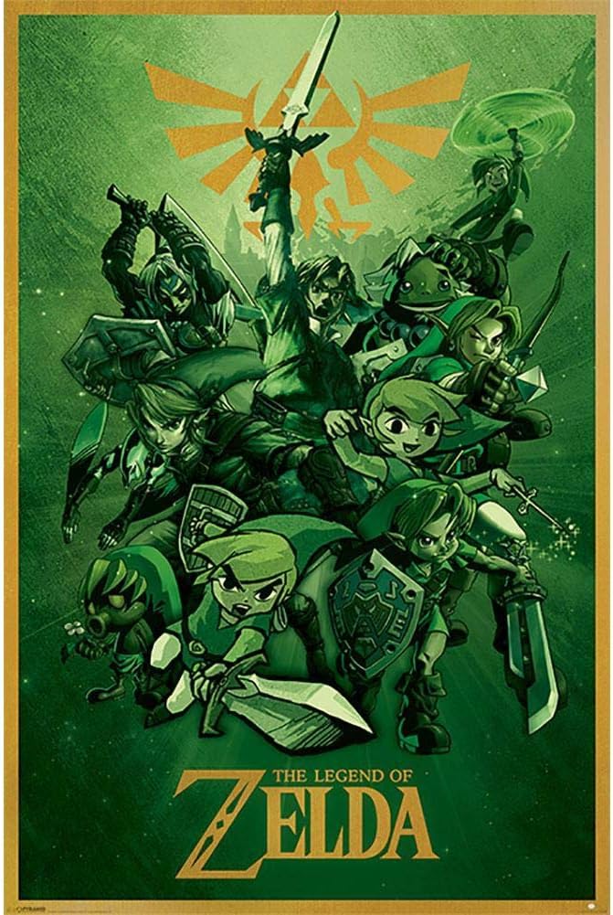 Bild von Die Legende von Zelda 'Link' Maxi Poster,61 x 91.5 cm