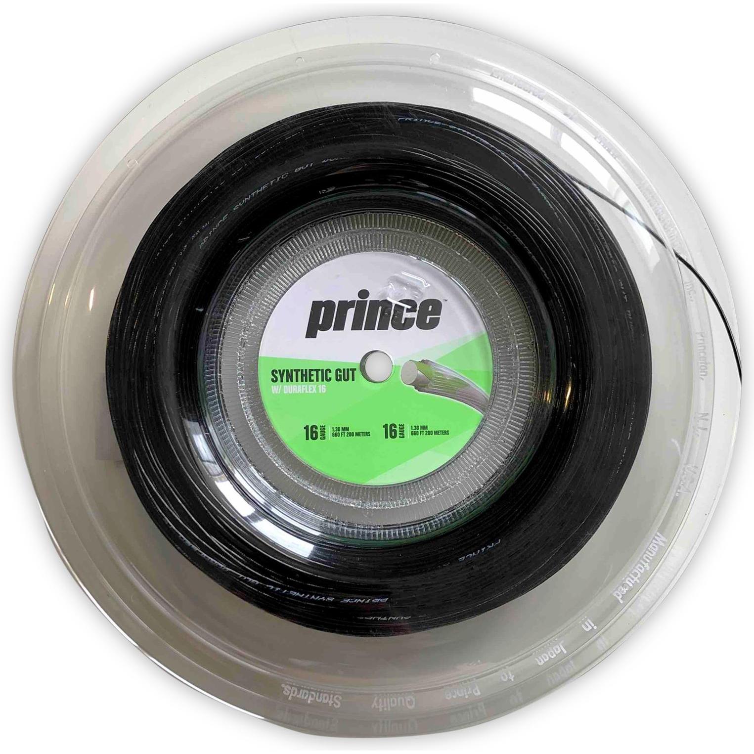Bild von Synthetic Gut Duraflex Saitenrolle 200m - Schwarz