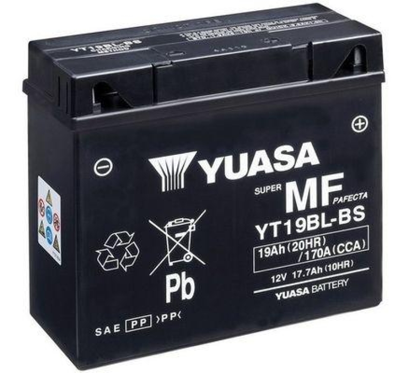 Bild von YUASA Starterbatterie Maintenance Free YT19BL-BS