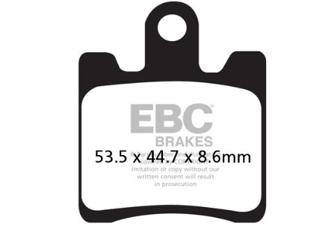 Bild von EBC Brakes SFA283/4 Bremsbelagsatz Bremsbeläge, Bremsklötze, Bremssteine
