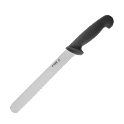 Bild von Hygiplas Brotmesser schwarz 13cm