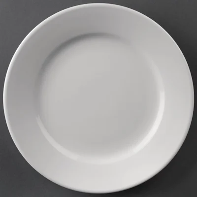 Bild von Olympia Athena runde Teller mit breitem Rand 16,5(Ø)cm (12er Pack) (12 Stück)