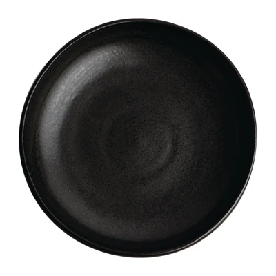 Bild von Olympia Canvas Schale mit hohem Rand schwarz 23cm