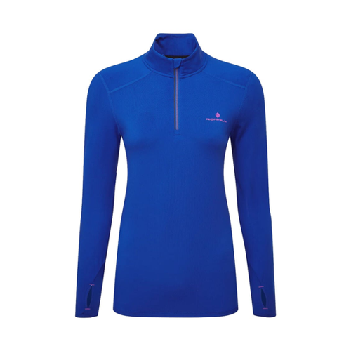 Bild von Ronhill Core Thermal 1/2 Zip Laufshirt Damen