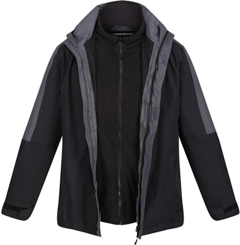 Bild von Regatta Defender III Waterproof 3 IN 1 Jacket black seal grey