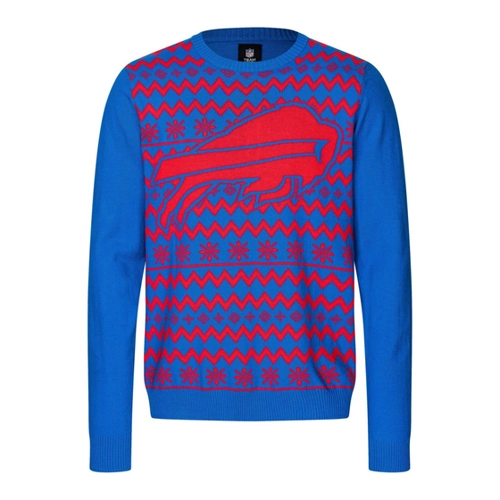 Bild von FOCO NFL Winter Sweater Xmas Strick Pullover Buffalo Bills - M