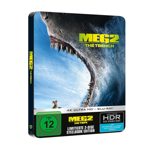 Bild von Meg 2: Die Tiefe - 4K UHD - Steelbook