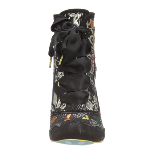 Bild von Irregular Choice Damen Eichhörnchen Away Mode-Stiefel, Schwarz, 42 EU, Irregular Choice  Stiefeletten SQUIRREL AWAY