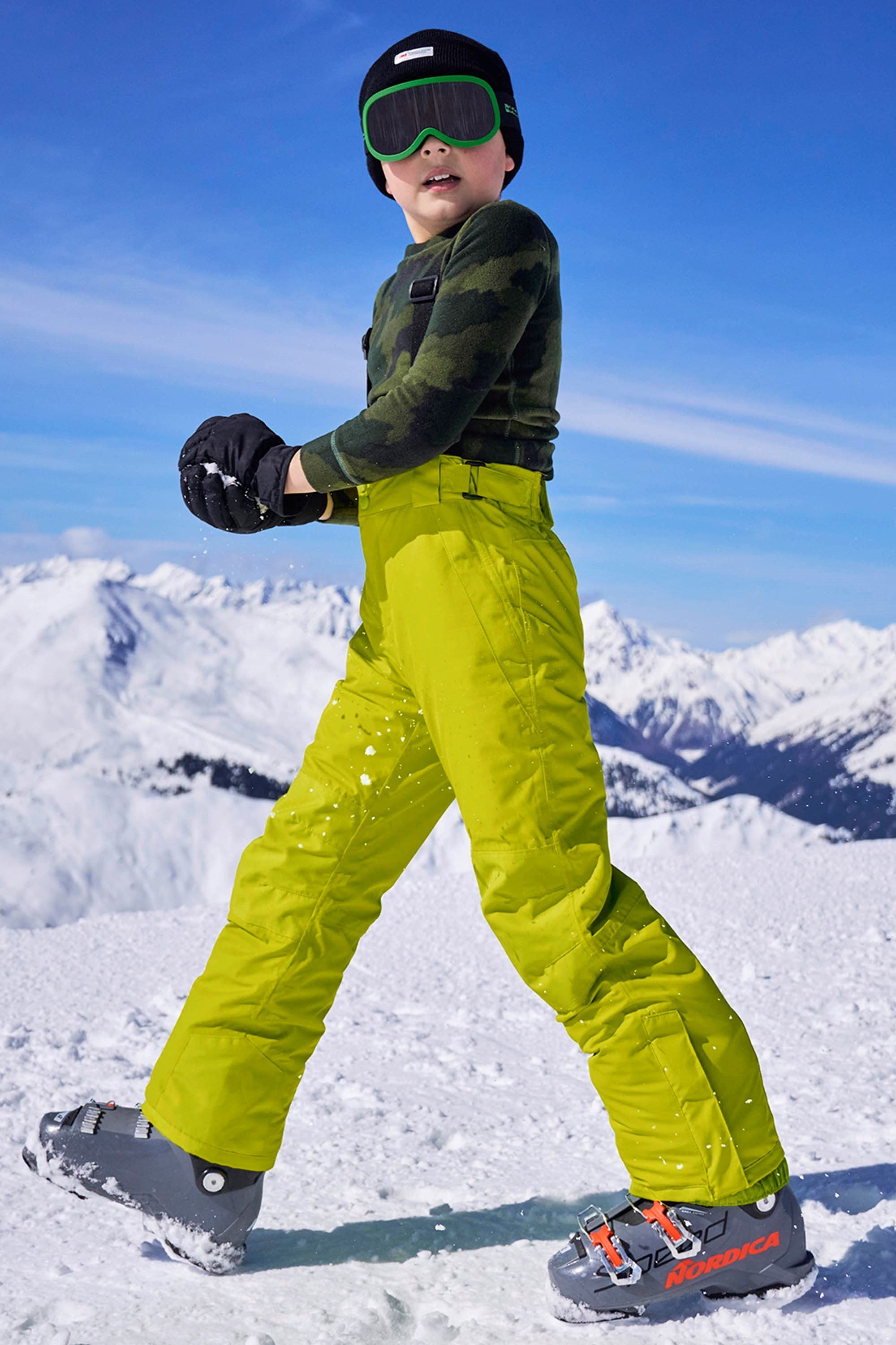 Bild von Falcon Kinder Skihose - Grün