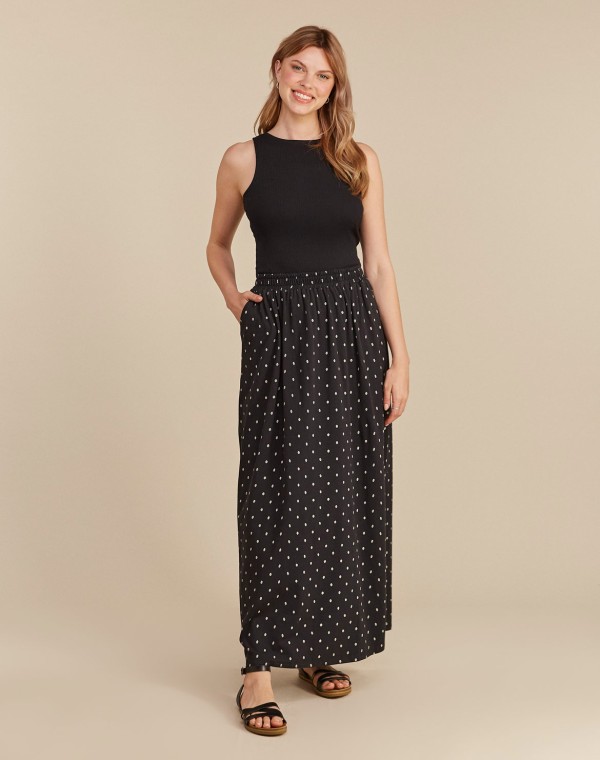 Bild von Maliah Leaf Print Rock