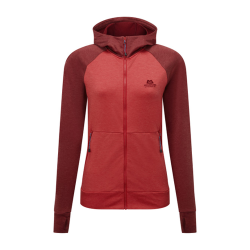Bild von Mountain Equipment - Women's Endika Hooded Jacket - Fleecejacke Gr 14 rot